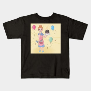 Anime birthday surprise Kids T-Shirt